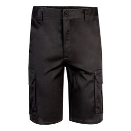 VL HEBE. Multi-pocket stretch Bermuda shorts (240g/m²), in cotton (46%), EME (38%) and polyester (16%)