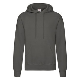 Fruit of the Loom, Classic Hooded Sweat, klasični muški duks sa kapuljačom, svetlo grafit , L