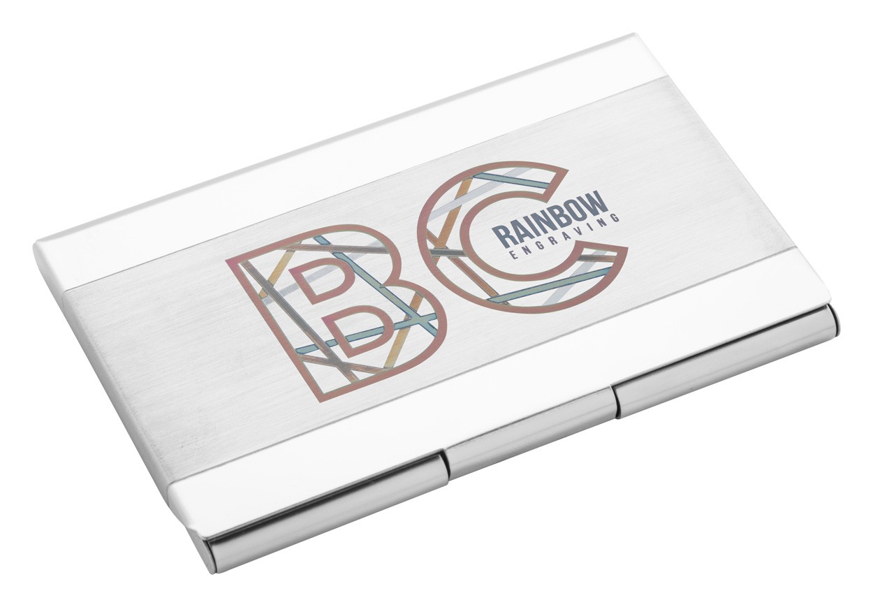 Liner business card holder
