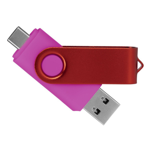 SMART C RED, usb flash memory, pink, 8GB