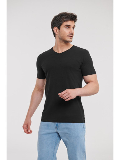 Russell,Men´s Pure Organic V-Neck T