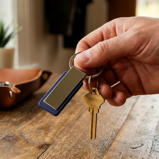 FALCO, key holder, black