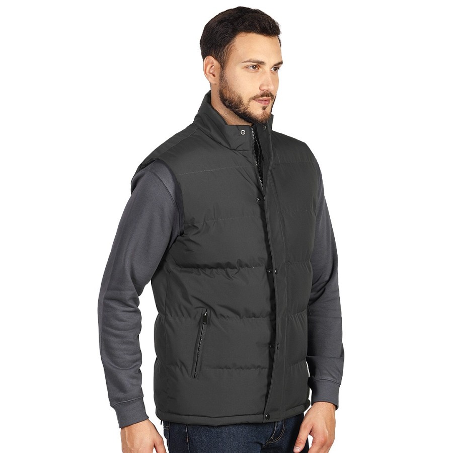 DRIFTER,  bodywarmer, dark gray