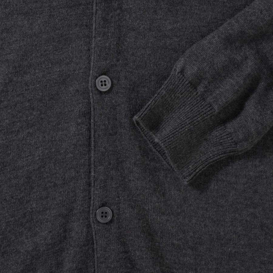 RUSSEL Men's Hooded V-neck Cardigan