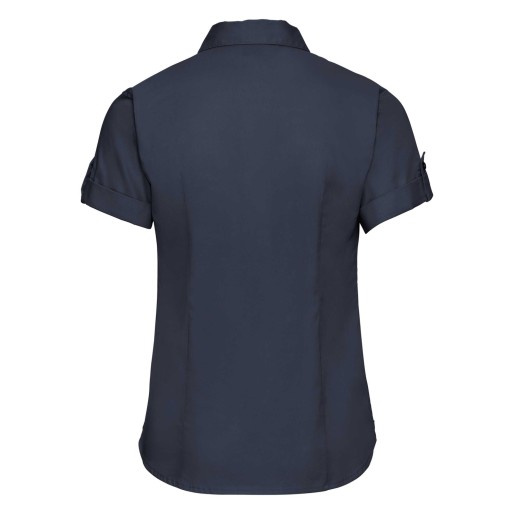 RUSSELL women's shirt with sleeves rolled up ROLL SLEEVE TWILL