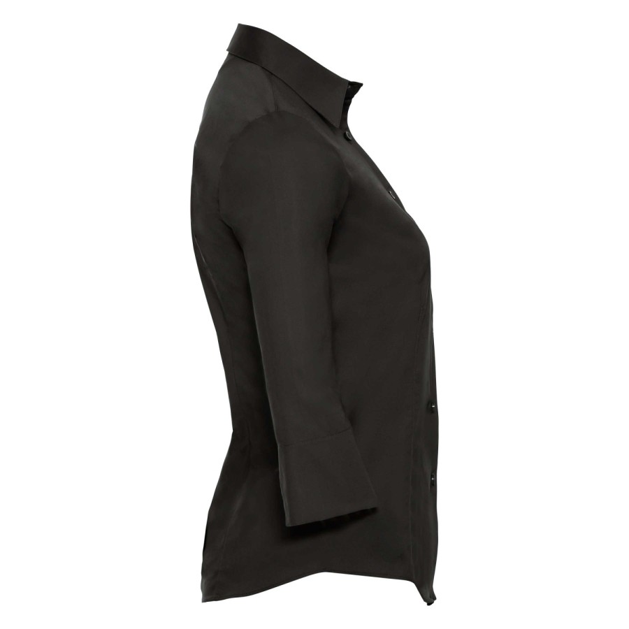 RUSSELL women's long-sleeved shirt FITTED