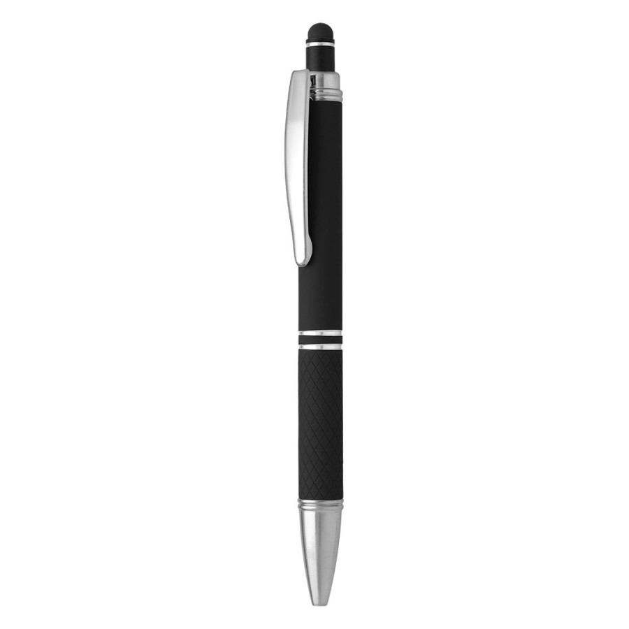 LUVIA, metal "touch" ball pen, black