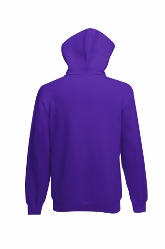 Fruit of the Loom, Classic Hooded Sweat, klasični muški duks sa kapuljačom, ljubičasta, L