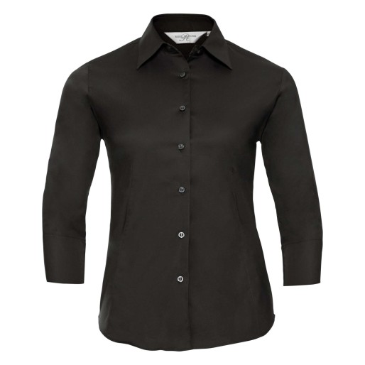 RUSSELL women's long-sleeved shirt FITTED