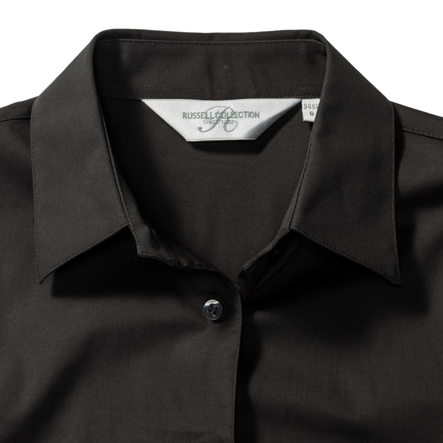 RUSSELL women's long-sleeved shirt FITTED