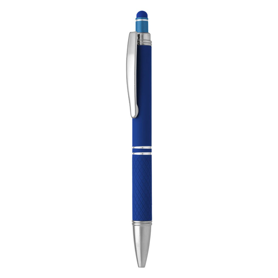 LUVIA, metal "touch" ball pen, royal blue