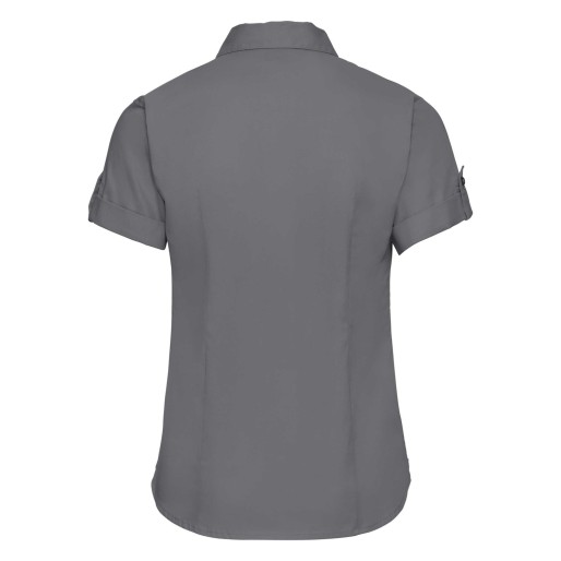 RUSSELL women's shirt with sleeves rolled up ROLL SLEEVE TWILL