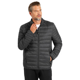RINO JACKET, light padded jacket, dark gray