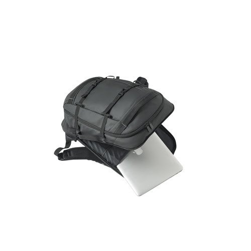 KAMPALA. Ranac za laptop od 900D recikliranog poliestera visoke gustine, sa vodootpornim premazom i postavom od recikliranog poliestera 210D 17'3"