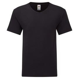 Fruit of the Loom, ICONIC 150 V-NECK, cotton t-shirt