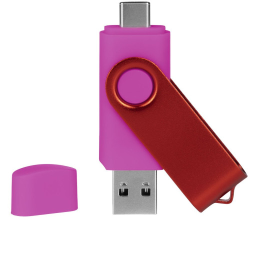 SMART C RED, usb flash memory, pink, 64GB