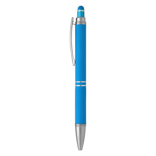 LUVIA, metal "touch" ball pen, turquoise