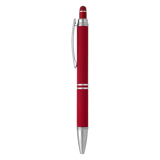 LUVIA, metal "touch" ball pen, red