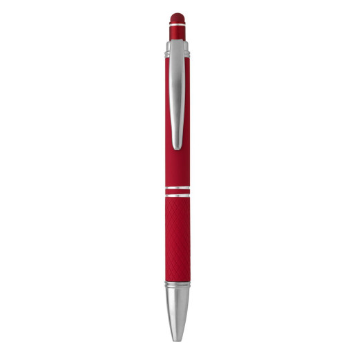 LUVIA, metal "touch" ball pen, red