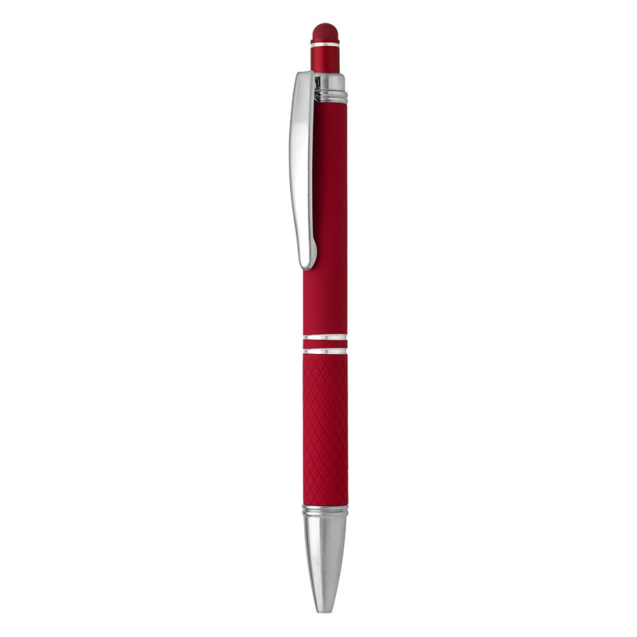 LUVIA, metal "touch" ball pen, red