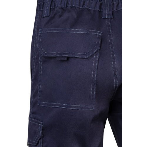 VL HEBE. Multi-pocket stretch Bermuda shorts (240g/m²), in cotton (46%), EME (38%) and polyester (16%)