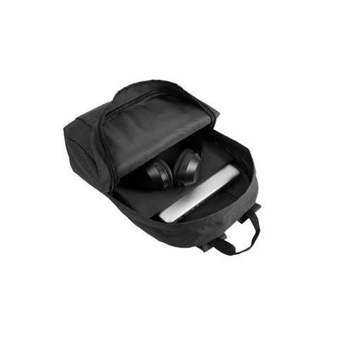 GIJON. Ranac za laptop od 600D recikliranog poliestera visoke gustine i postave od 210D recikliranog poliestera