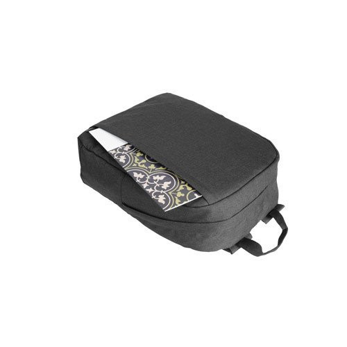 GIJON. Ranac za laptop od 600D recikliranog poliestera visoke gustine i postave od 210D recikliranog poliestera