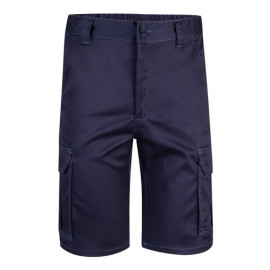 VL HEBE. Multi-pocket stretch Bermuda shorts (240g/m²), in cotton (46%), EME (38%) and polyester (16%)