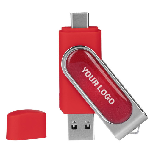 SMART C STICKER 3.0, usb flash memorija, crveni, 128GB