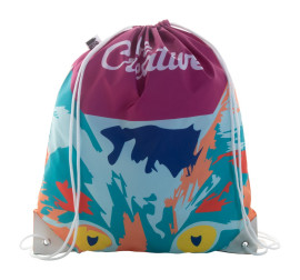 CreaDraw Plus RPET custom drawstring bag