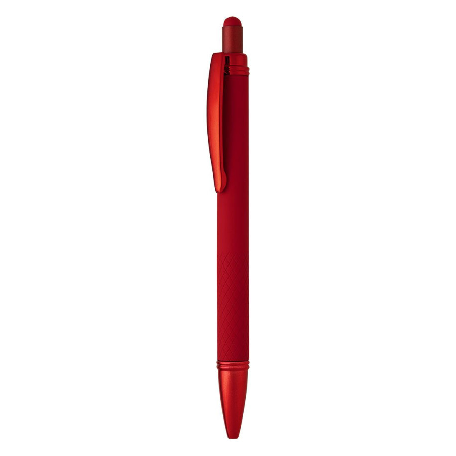 LUVIA COLOR, metal "touch" ball pen, red
