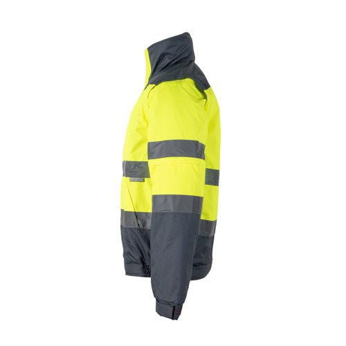 VL JUPITER LARGE. Two-tone padded jacket (180g/m²) in polyester (100%), with PU coating