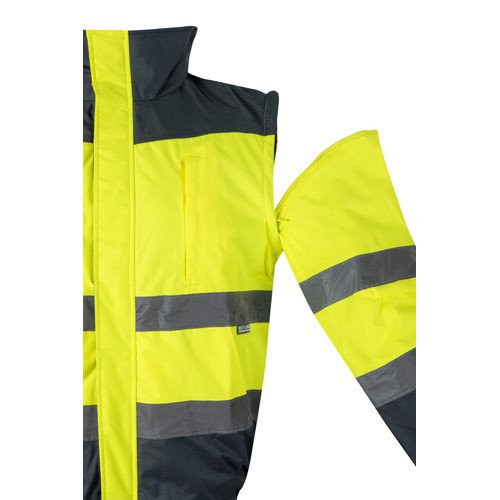 VL JUPITER LARGE. Two-tone padded jacket (180g/m²) in polyester (100%), with PU coating