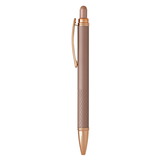 LUVIA COLOR, metal "touch" ball pen, gold rose