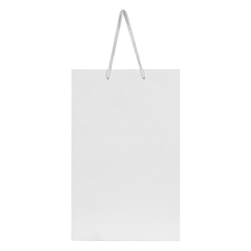 DINA, paper bag, laminated, white