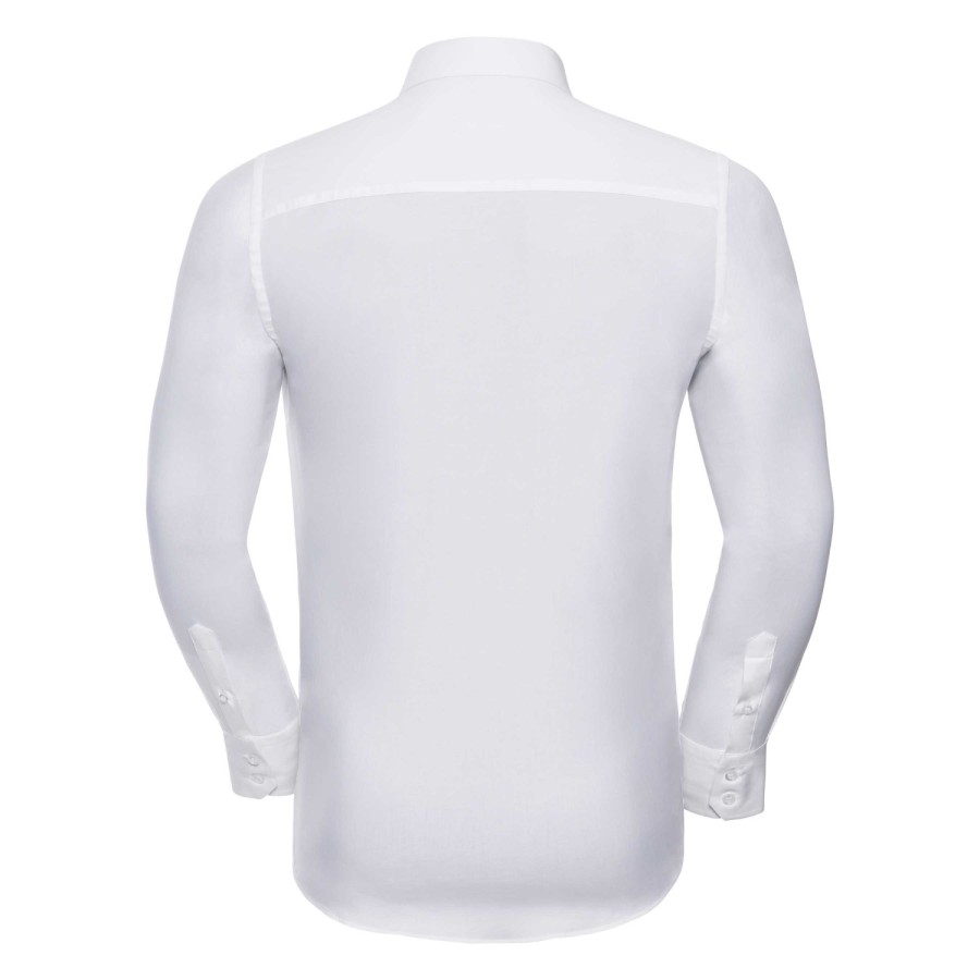 RUSSELL men's long-sleeved shirt FITTED