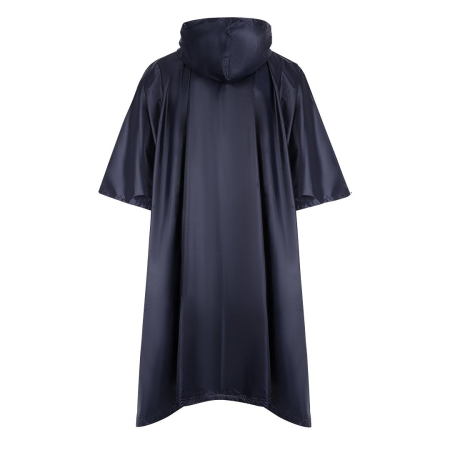 PONCHO, waterproof raincoat, blue