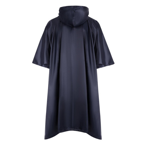 PONCHO, waterproof raincoat, blue