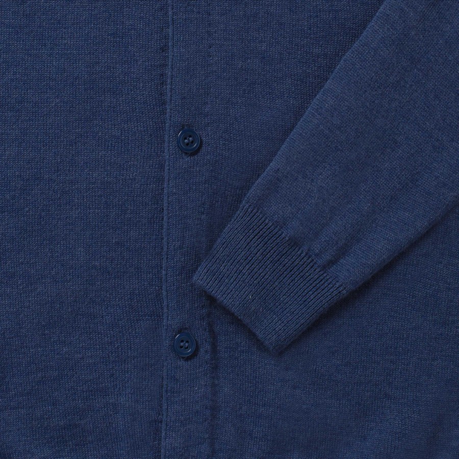 RUSSEL Men's Hooded V-neck Cardigan