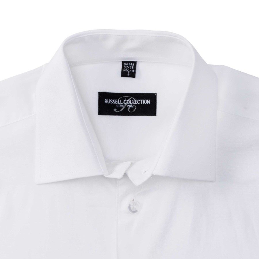 RUSSELL men's long-sleeved shirt FITTED