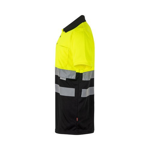 Velilla CUPID. Bird-eye dvobojna polo majica (160g/m²) sa kratkim rukavima, od poliestera (100%)