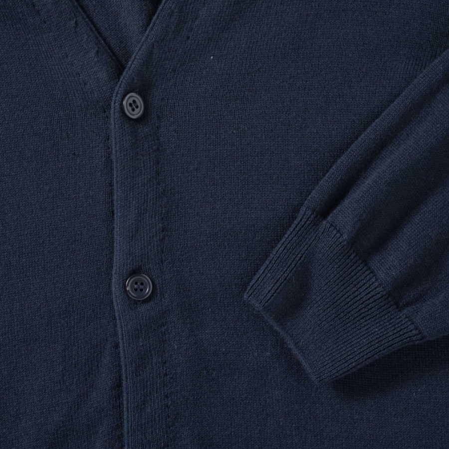 RUSSEL Men's Hooded V-neck Cardigan