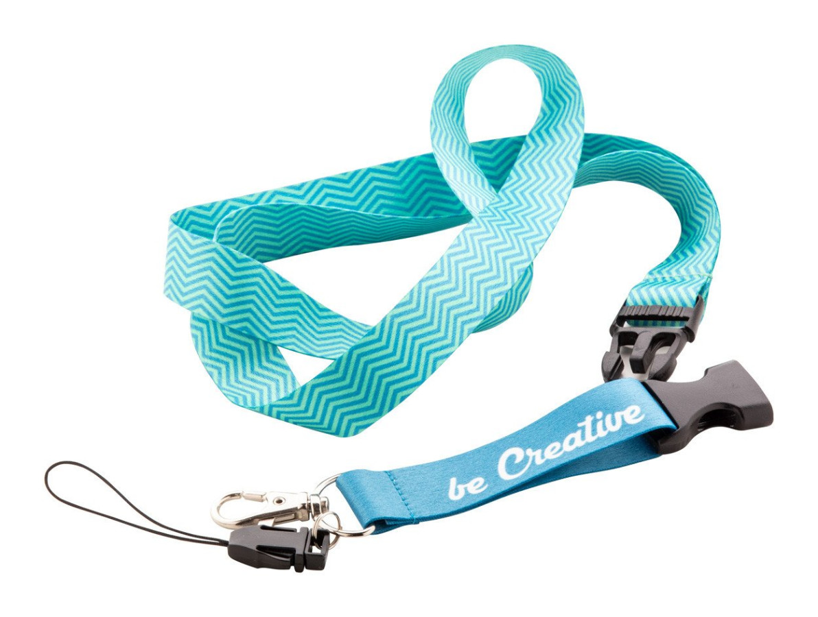 Subyard D custom sublimation lanyard