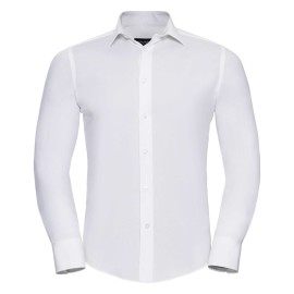 RUSSELL men's long-sleeved shirt FITTED