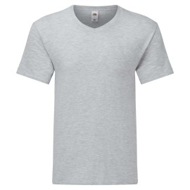 Fruit of the Loom, ICONIC 150 V-NECK, cotton t-shirt