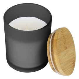 AMORE, scented candle, black