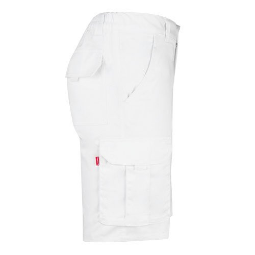 VL HEBE. Multi-pocket stretch Bermuda shorts (240g/m²), in cotton (46%), EME (38%) and polyester (16%)