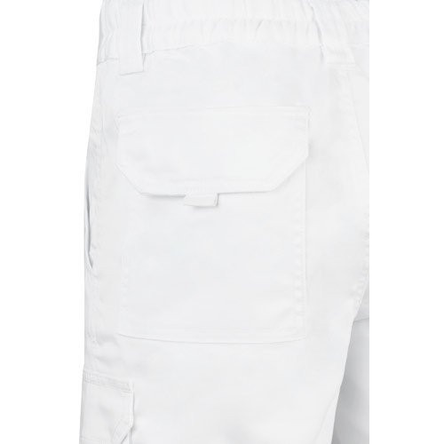 VL HEBE. Multi-pocket stretch Bermuda shorts (240g/m²), in cotton (46%), EME (38%) and polyester (16%)