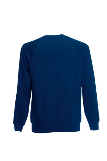 Fruit of the Loom, Classic Raglan Sweat, Classic Men's Sweatshirt, Luggage,, L