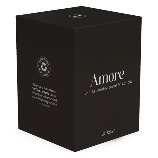 AMORE, mirisna sveća, bela